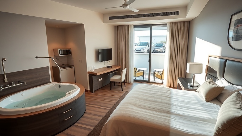 מלון הברון – חדרים עם ג'קוזי פרטי בראשון לציון