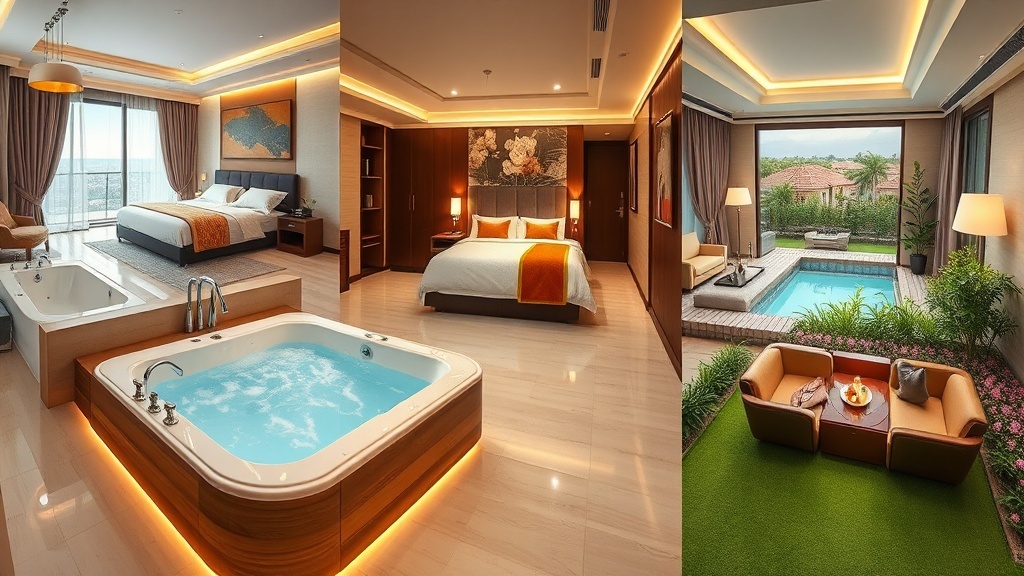 סוגי חדרים עם ג'קוזי פרטי – מה באמת מתאים לכם?